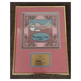 Southwest Native American Tile Framed 1990 US West President