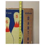 Vintage Wilson Dart Bowl Sports Game Board