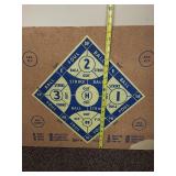 Vintage Wilson Dart Bowl Sports Game Board