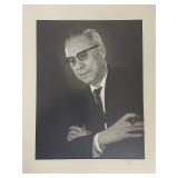Vintage Signed Black & White Portraits by Schilling