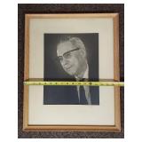 Vintage Signed Black & White Portraits by Schilling