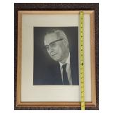 Vintage Signed Black & White Portraits by Schilling