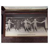 Historical Lindbergh Framed Photos & Vintage Document Lot