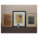 Vintage Art Collection: Tribal, Portrait, Landscape