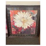 Artist Facsimile Signed Floral Painting Pair