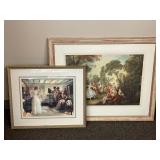 Framed Classic Art Prints Set