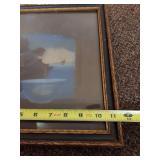 Vintage Framed Painting, "Circe