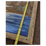 Original Framed Landscape Oil Painting by Janet Bergren