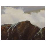 A. Halbritter Original Seascape Painting Framed