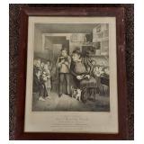 Framed Lithograph of John Pounds School Master Print