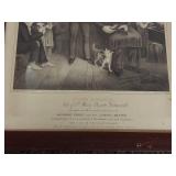Framed Lithograph of John Pounds School Master Print