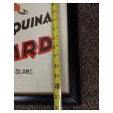 Vintage Duhomard Quinquina Paris Poster Framed Art 1999 Dayton Hudson