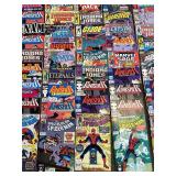 Marvel Comic Lot: Punisher, Spider-Man, Indiana Jones & More