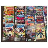 Marvel Comic Lot: Punisher, Spider-Man, Indiana Jones & More