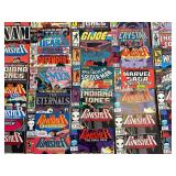 Marvel Comic Lot: Punisher, Spider-Man, Indiana Jones & More