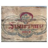 Vintage Regal Supreme Wooden Beer Crate 50N
