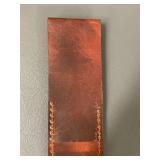 Decorative Sword with Wooden Handle & Leather Sheath