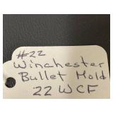 Antique Winchester 22WCF Bullet Mold Reloading Tool