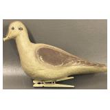 Vintage Wood Pigeon Decoy Hunting Collectible