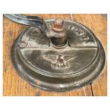 Vintage Imperial Coffee Grinder - Rustic Wood Design