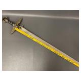 Decorative Lohengrin Sword with Ornate Details