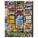 Vintage Comic Book Collection: Iron Man, G.I. Joe, Spider-Man
