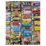 Vintage Comic Book Collection: Iron Man, G.I. Joe, Spider-Man