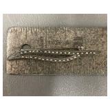 Vintage Sterling Silver Marcasite Brooch