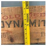 Vintage Gold Medal Dynamite Wooden Box 49N