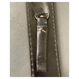 Handcrafted Sword with Brass Guard & Leather Sheath