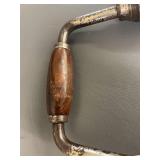 2 Antique Winchester Hand Brace Drills Set