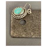 Barse Sterling Silver Turquoise Earrings 925