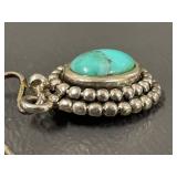 Barse Sterling Silver Turquoise Earrings 925