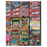 Large Lot of Vintage Marvel and Popular Comics Collection