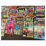 Large Lot of Vintage Marvel and Popular Comics Collection
