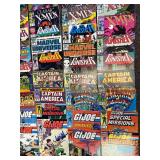 Vintage Marvel Comics Collection G.I. Joe, Punisher, X-Men, Silver Surfer