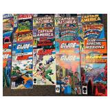Vintage Marvel Comics Collection G.I. Joe, Punisher, X-Men, Silver Surfer