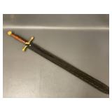 Handcrafted Longsword with Brass Guard