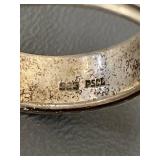 Huge Celtic Dragon Sterling Silver Band Ring Size 15.5