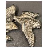 Sterling Silver 1945-46 Federal Duck Stamp Replica