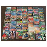 Large Lot of Vintage Marvel Comic Books Various Titles