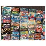 Large Lot of Vintage Marvel Comic Books Various Titles