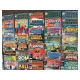 Large Lot of Vintage Marvel Comic Books Various Titles