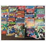 Large Lot of Vintage Marvel Comic Books Various Titles