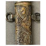 Intricate Ceremonial Sword with Detailed Hilt
