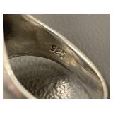 Vintage Sterling Silver Silver Men