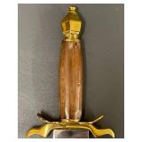 Custom Medieval Sword with Leather Sheath