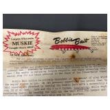 Vintage Fishing Lures Lot Bobbie Bait, Rapala & More