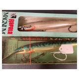 Vintage Fishing Lures Lot Bobbie Bait, Rapala & More