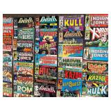 Extensive Collection of Vintage Marvel Comics Including Punisher and Wolverine